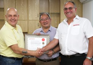 Charles Coxen,FFRDL Technical Director,Andy Bird,Dick Ma,Centalink