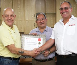 Charles Coxen,FFRDL Technical Director,Andy Bird,Dick Ma,Centalink