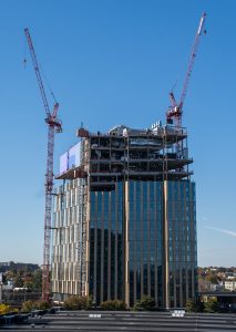 74M Building, Boston_cranes