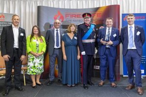 Queen's Award, Firesafe Directors, Lord Shuttleworth KG KCVO, Helen Broughton MBE