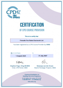 CIBSE CPD Certificate 2025-2027_