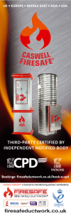 Caswell Firesafe CIBSE advert