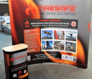 Caswell FRD exhibition stand