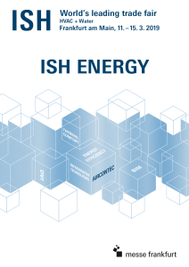 ISH Energy, Show Catalogue