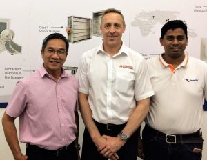 Caswell FRD Commercial director with Malaysian partners