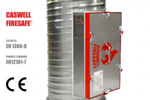Caswell Firesafe spiral circular ductwork CE marked