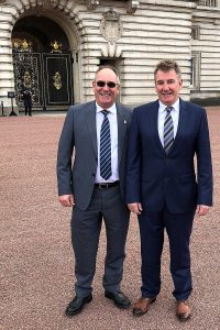 Richard Coxen,Charles Coxen,Buckingham Palace reception for Queen's Award,2019