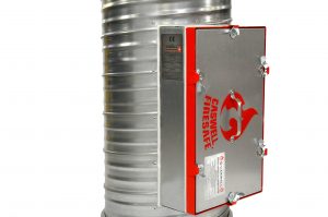 Caswell Firesafe spiral circular ductwork