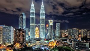 petronas towers, malaysia city view